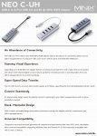 MINIX NEO C-UH (USB-C to 4-Port USB 3.0 and 4K @ 30Hz HDMI Adapter) - Info Sheet.jpg